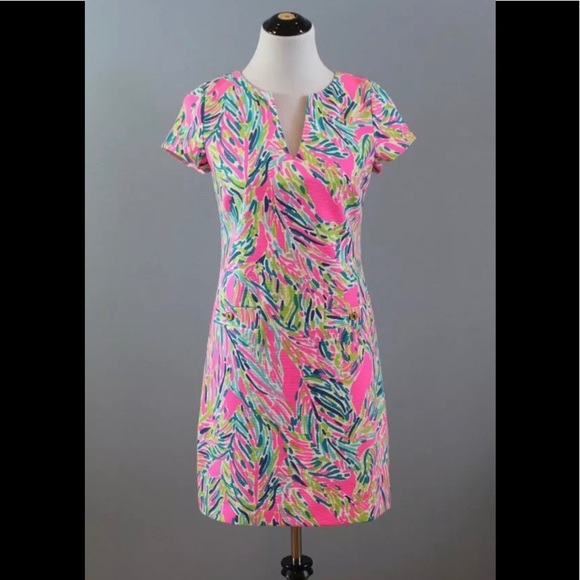 Lilly Pulitzer Dresses & Skirts - Lilly Pulitzer Layton Dress Palm Reader Print